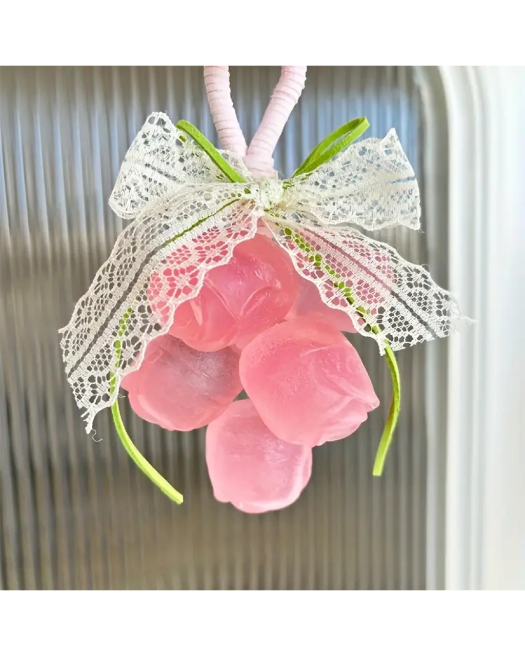 YY5966 Gül Modeli Sabunluk Mumluk Silikon Kalıp